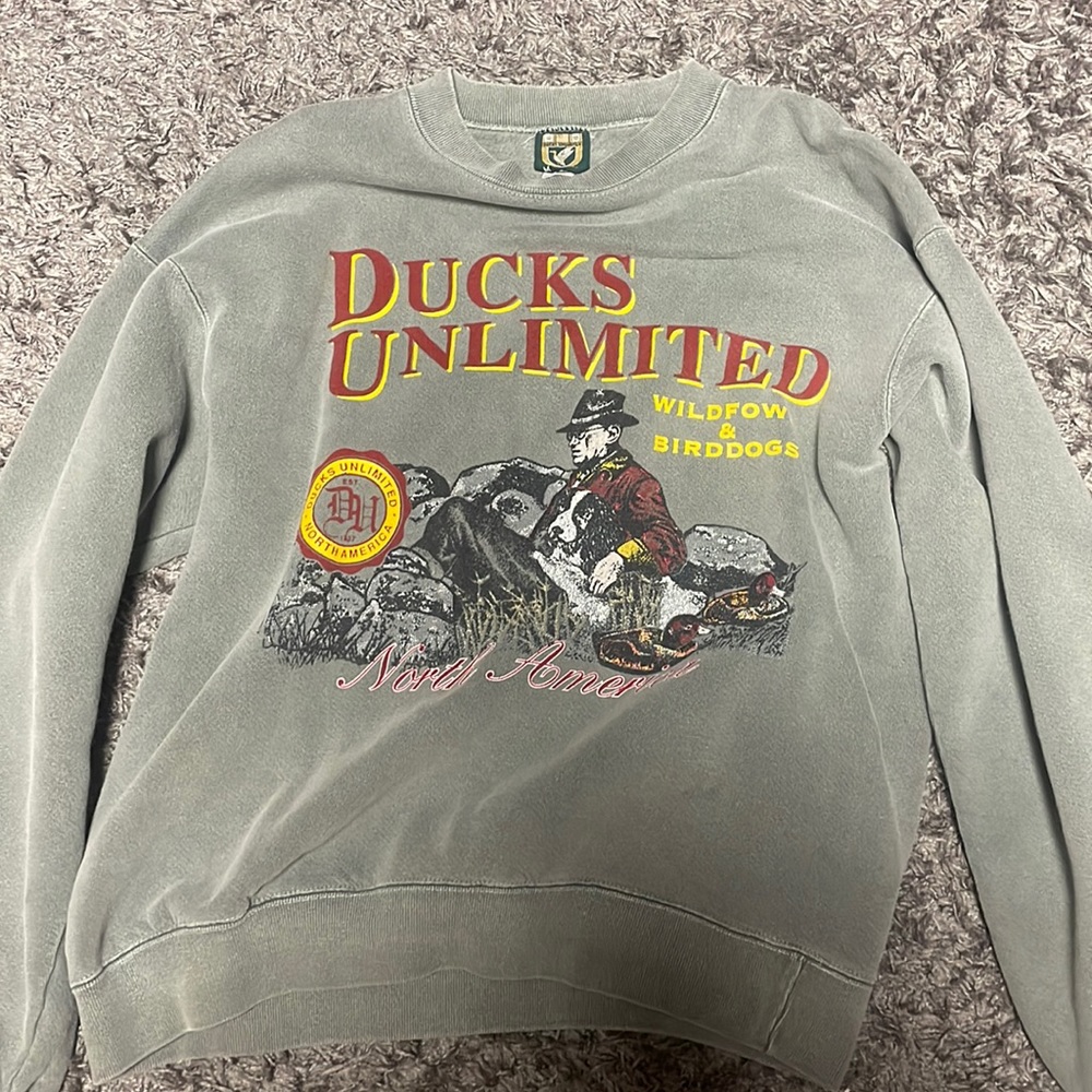 90's vintage Ducks unlimited sweatshirt